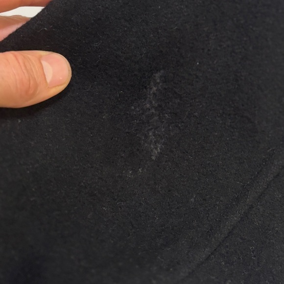 Men’s GAP Black Wool Blend Zip Jacket Coat – Size XL – Classic Style - Picture 9 of 9